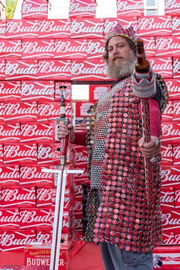 Anheuser Busch Bud Light Beer Costume
